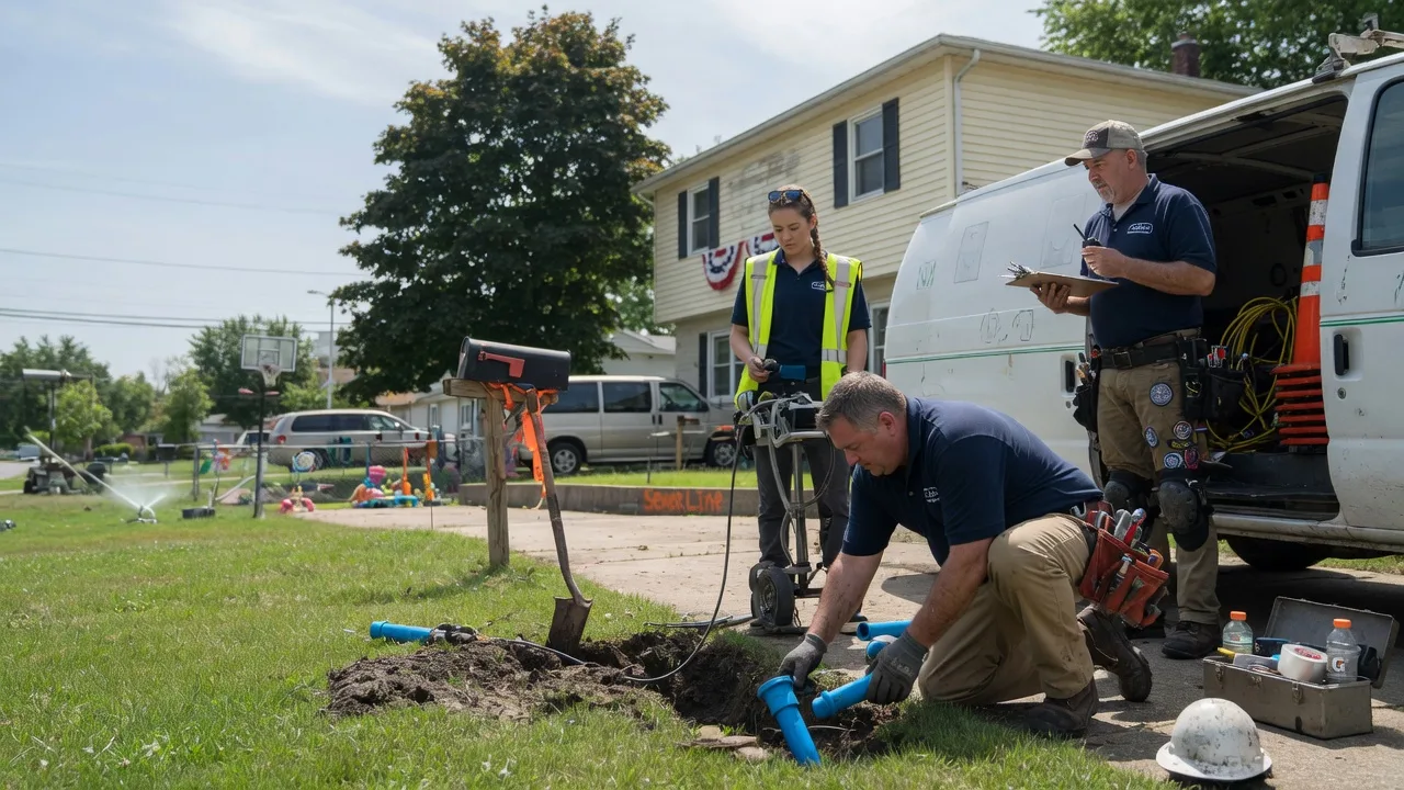Slab Leak Repair in Drums, PA near me